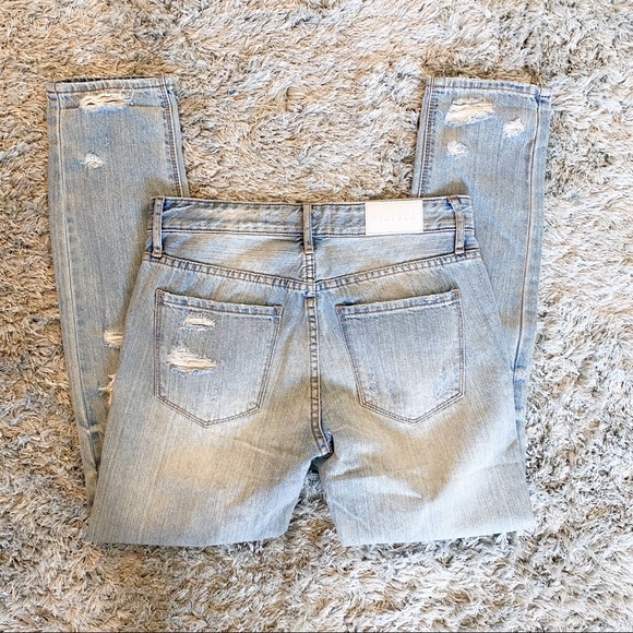 New! Pistola Presley Straight Distressed Jeans - Picture 8 of 9